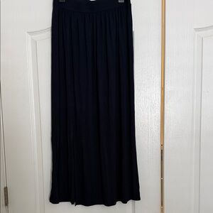 LOFT Navy Maxi Skirt